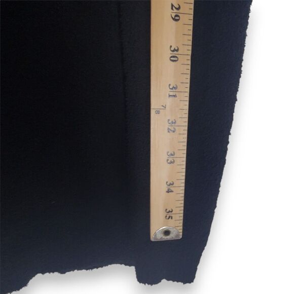 Taylor Karssen Womens Black White Star Cardigan Sweater S Small Soft Cozy Plushy - Picture 7 of 10